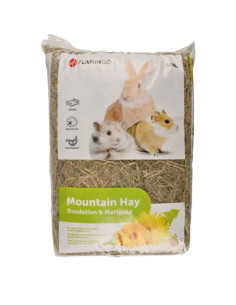 Планинско сено за гризачи Flamingo Mountain hay Dandelion с глухарче 0.500 кг.