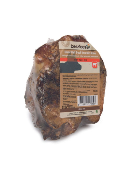 Лакомство за куче Beeztees Beef knuckle bone Телешки тръбни кости 10см 10 см.