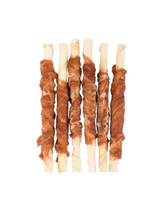 Солети от пресована телешка кожа Flamingo R’hide sticks, обвити в патешко 70 гр. 2