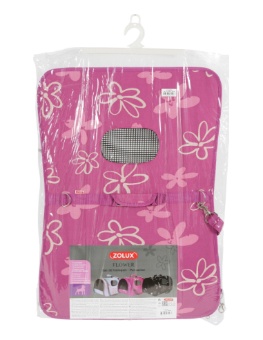 Zolux – розова текстилна транспортна чанта S