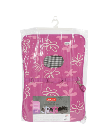 Zolux – розова текстилна транспортна чанта S