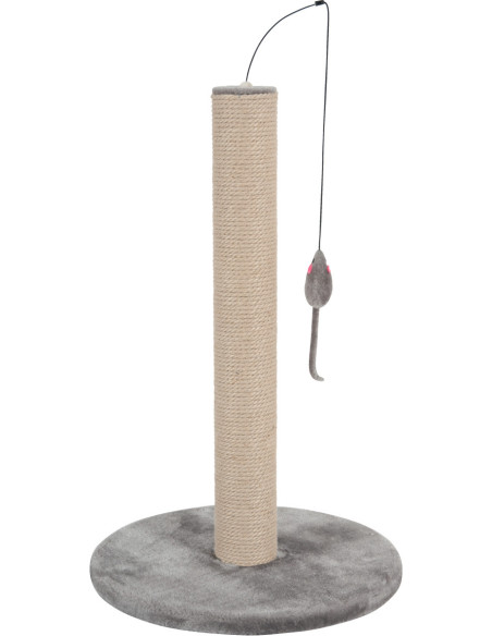 Драсалка Zolux SCRATCHING POLE – с пилон и мишка, 40см х 40см х 63см Бежов