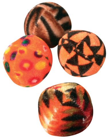 Играчка за котки Zolux 4 MULTICOLOURED BALLS – комплект от 4 топки 1 бр.