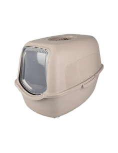 Котешка тоалетна Flamingo Cat toilet Lexie с вграден филтър, сива Сив