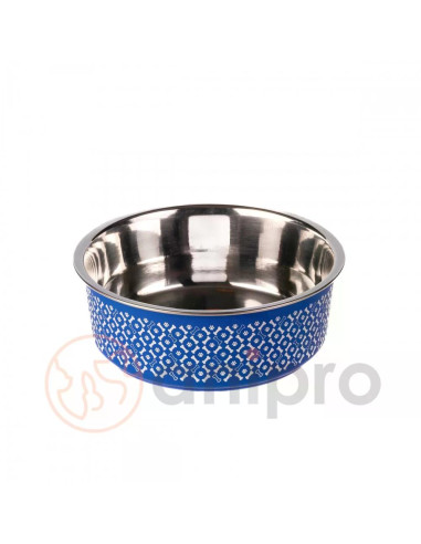 anipro Alpha Fusion метална купа синя 17 см, 0.9 л