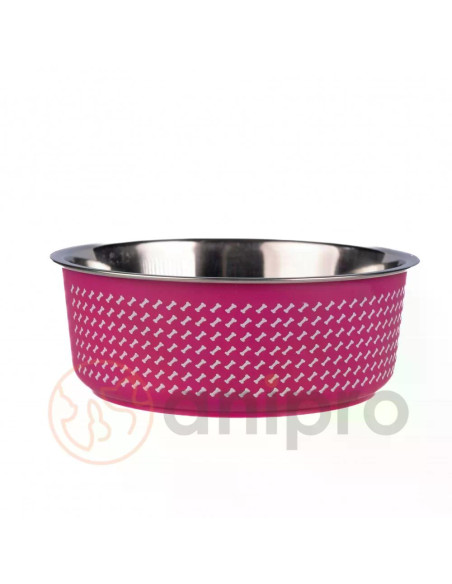anipro Alpha Fusion метална купа розова 17 см, 0.9 л