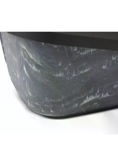 Savic Aseo Jumbo Marble котешка тоалетна черен мрамор/антрацит, 67.5x48.5x28 см