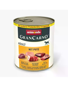 GranCarno Adult Dog консервирана храна за кучета с пуешко месо, 400 г