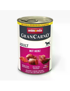 GranCarno Dog Adult консервирана храна за кучета със сърчица, 400 г