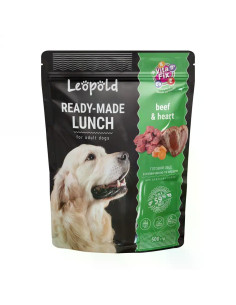 Leopold Dog пауч за кучета с говеждо, 12х500 г