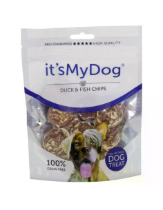 Its My Dog лакомство за кучета, чипс с патешко и риба, 85 г