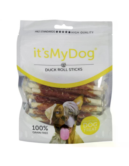 Its My Dog лакомство за кучета, солети от кожа с патешко месо, 80 г