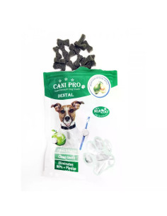 Cani Pro - дентални хапки за куче против плака и лош дъх 84г