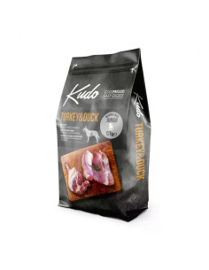 Kudo Low Grain Turkey/Duck Medium-Maxi Junior 12 Kg - средни/едри породи до 1 год