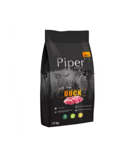 Piper Dog Duck 12kg - суха храна за кучета над 1 год. с патешко месо