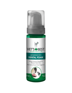 Vets Best Advanced Dental Foam 150мл дентална пяна с ензими, здравец, мента и карамфил
