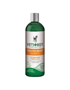 Vets Best Flea Itch Relief Shampoo шампоан за облекчаване при ухапвания от бълхи, 470 мл