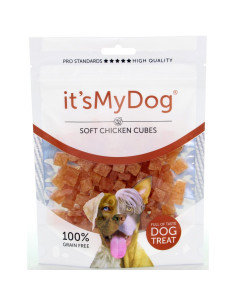Its My Dog Chicken Soft Cubes Grain Free - меки кубчета пилешко 85 г, без зърно,, (10 бр./стек)