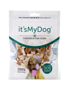 Its My Dog Suchi Chicken - Fish Grain Free - суши пиле и риба 85 г, (10 бр./стек)