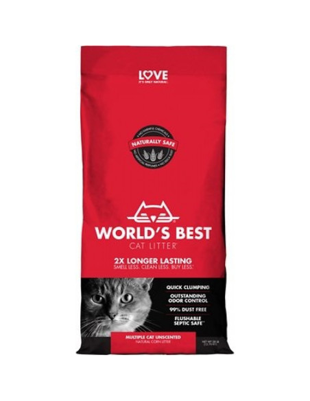Worlds Best Cat Litter Multiple cat 3.18 кг