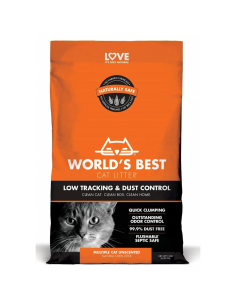 Worlds Best Cat Litter Low Tracking 6.80kg - формула за по-малко полепване по лапите