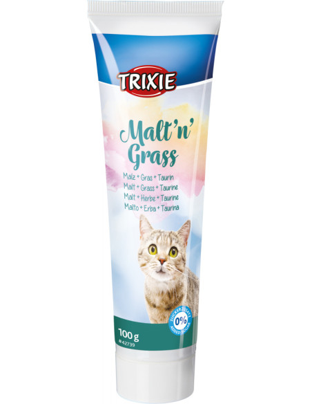 Anti-Hairball с малц, трева и таурин.