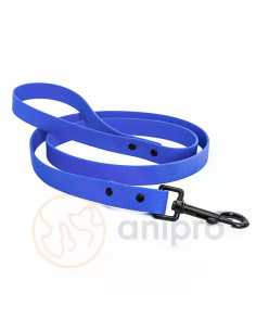 anipro Hexagon повод лента хексагон 20мм/120см тъмно син с черна карабинка