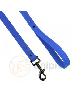 anipro Hexagon повод лента хексагон 20мм/120см тъмно син с черна карабинка 2