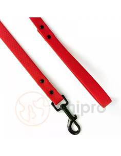 anipro Hexagon повод лента хексагон 20мм/120см червен с черна карабинка 2