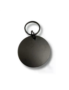 anipro Stainless Dog Медальон адресник 30 мм - черен