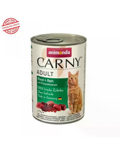 Carny Adult говеждо + елен + боровинки 400 г