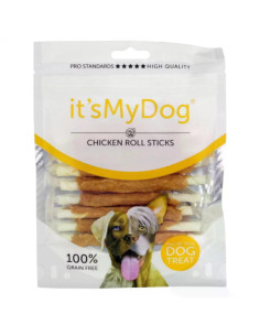 Its My Dog лакомство за кучета, солети от кожа с пилешко месо, 80 г