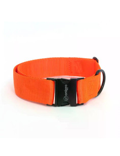 anipro Extra Strong Black нашийник лента 40мм/45-70см - оранж с черна тока 2