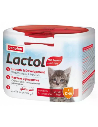 Beaphar Lactol - сухо мляко за котета 500гр, (3бр/кашон)