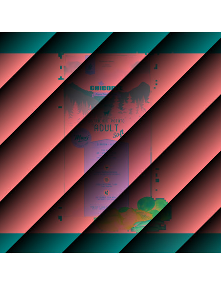 Chicopee HNL Soft Maxi храна за кучета с щраус и картофи, едра гранула, 12 кг