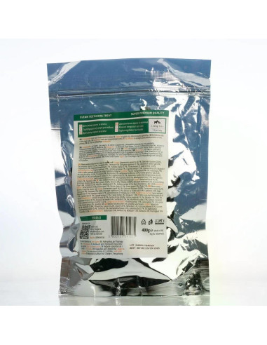 anipro - дентални мини кокалчета с аромат на зелен чай, 400 г