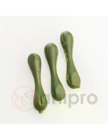 anipro - дентални мини кокалчета с аромат на зелен чай, 400 г