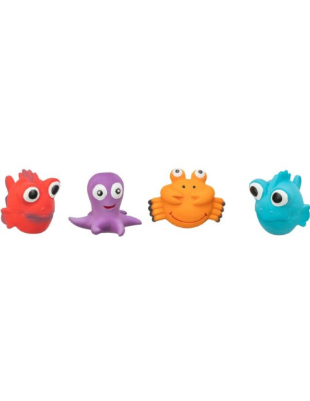 Играчка за кучета морски животни 9 - 12см.