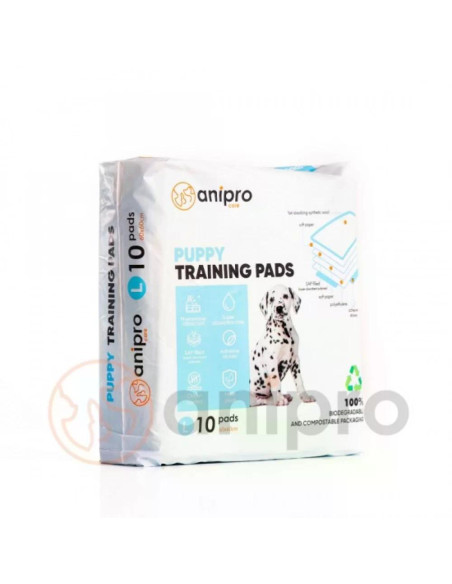 anipro Подложка за кученца L 60х60 см, 10 бр