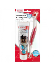Beaphar Dental Kit паста за зъби + четка за зъби, 100 г