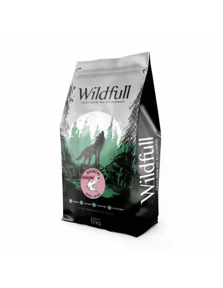 Wildfull Dog Salmon All Size - за кучета от всички породи, сьомга 12 кг