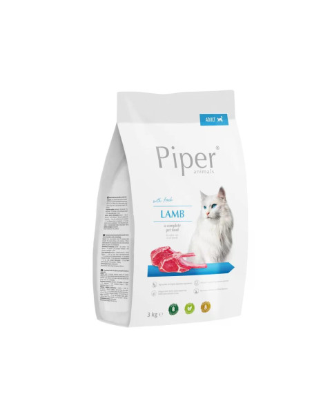 Piper Cat Lamb 3 кг – суха храна за котки над 1 г. с агнешко месо