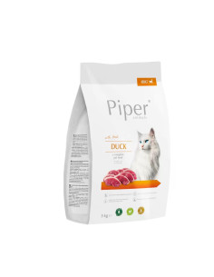Piper Cat Duck 3 кг – суха храна за котки над 1 г. с патешко месо