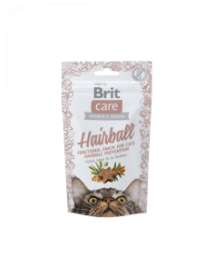 Brit Care cat Functional Grain free snack Hairball – лакомство за котки против космени топки 50гр. 50 гр.