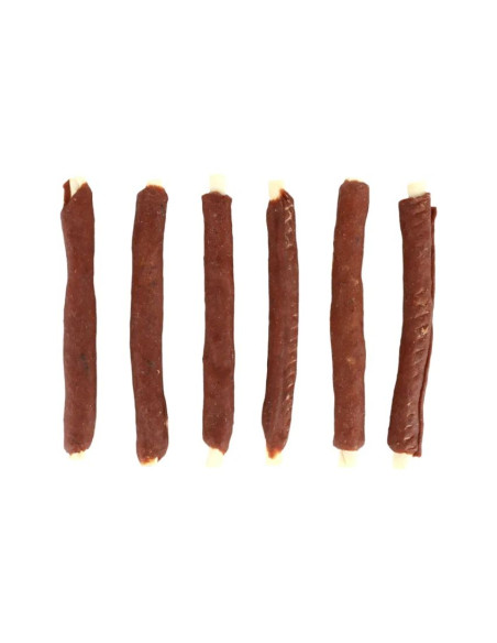 Солети от пресована кожа Flamingo Wrapped sticks обвити в заешко 70 гр.