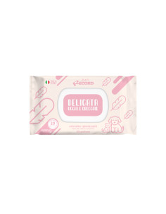 Record delicate wet wipes 20pcs. – Мокри кърпи за почистване на очи и уши 20бр. 13 x 19см. 1 бр.