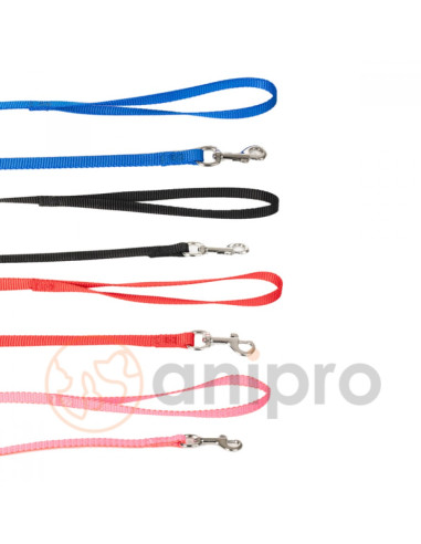 anipro Sport+ повод от лента 1.0/120см червен