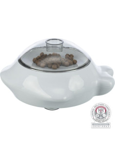 Интерактивна кучешка играчка с място за лакомства.