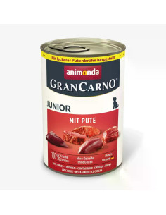 GranCarno Dog Junior - консрвирана храна за малки кученца с пуешко, 400 г
