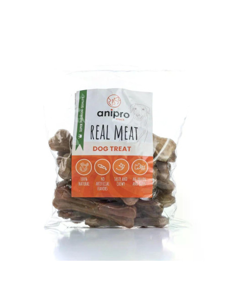 anipro кокал от телешка кожа 12.5 см, 40 - 45 г / 20 бр в опаковка